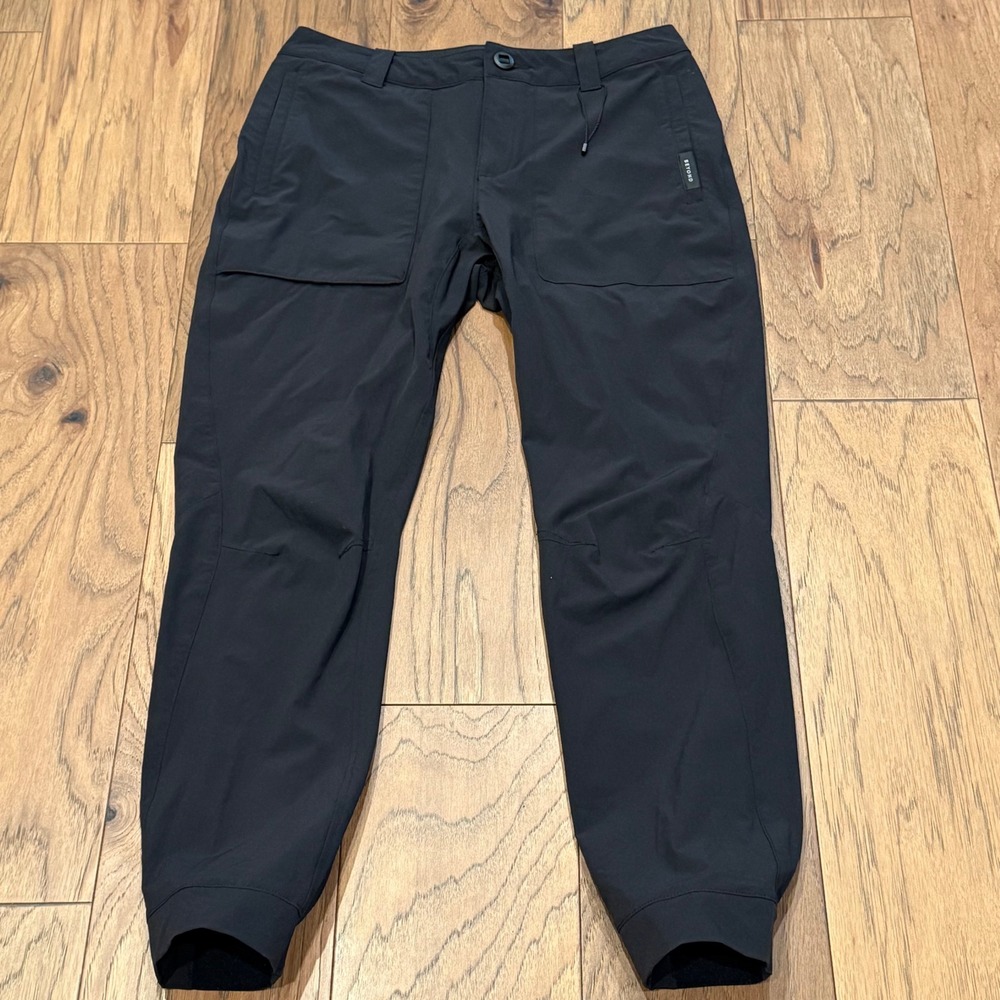Beyond Clothing Women Black Technical Hiking Pants Size 4 Short Stretch Jogger